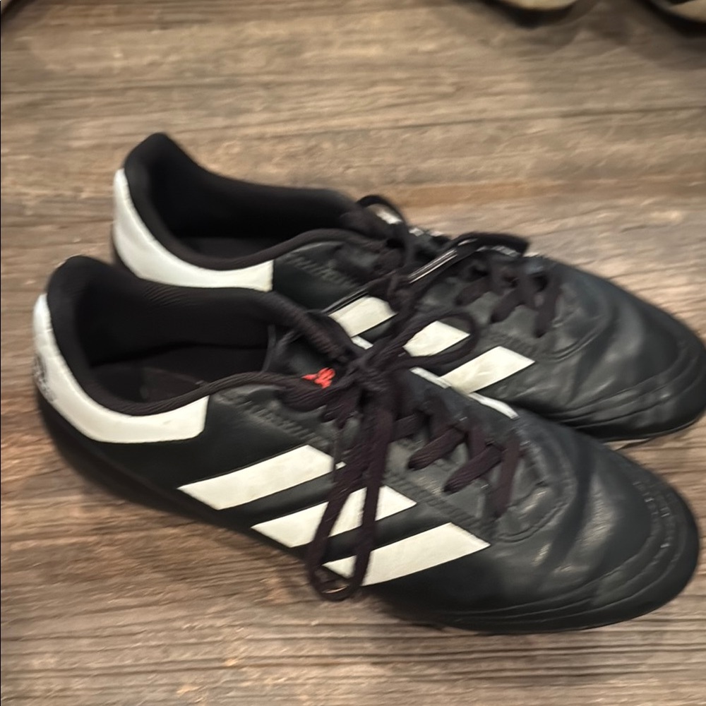 adidas Black and White Athletic Shoes